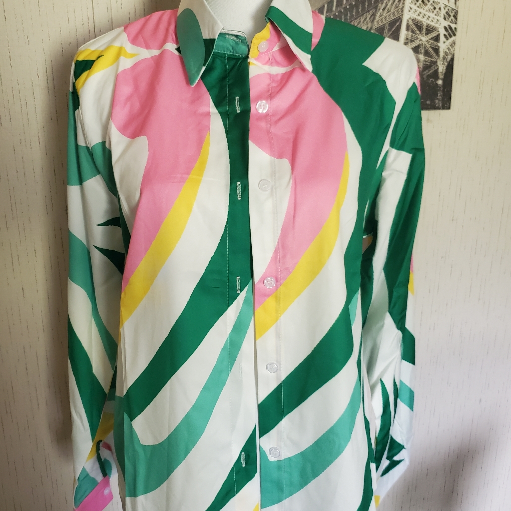 Swirl Pattern Blouse